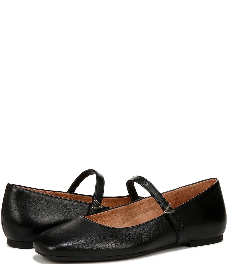 Vionic Alameda Leather Mary Jane Flats