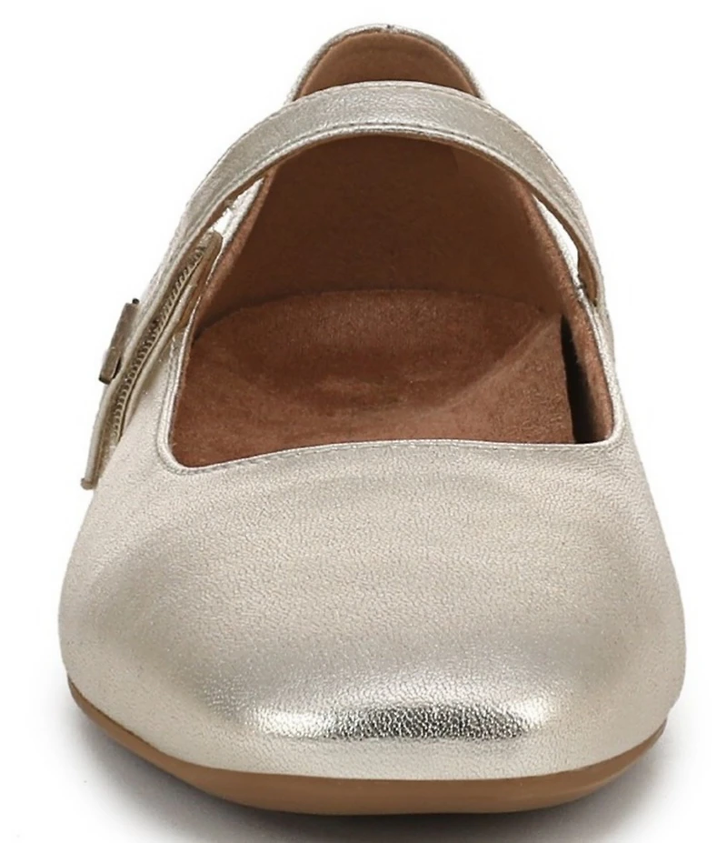 Vionic Alameda Leather Mary Jane Flats