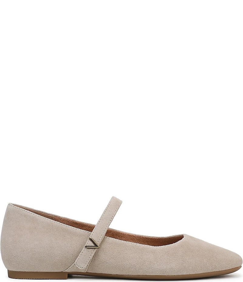 Vionic Alameda Suede Mary Jane Flats