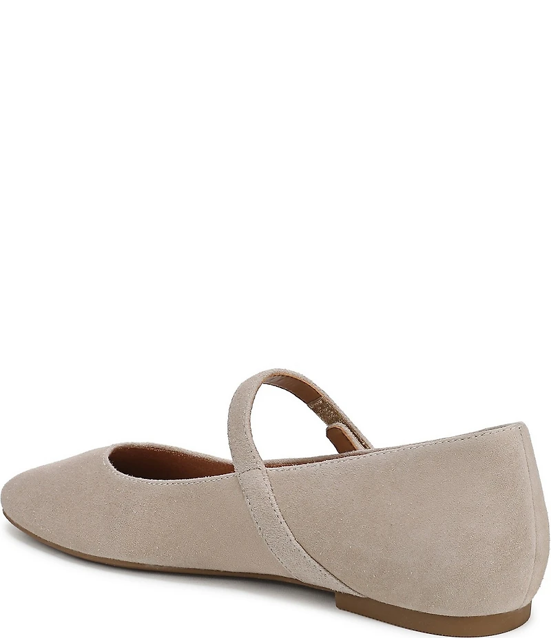 Vionic Alameda Suede Mary Jane Flats