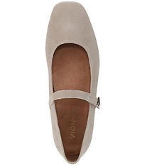 Vionic Alameda Suede Mary Jane Flats