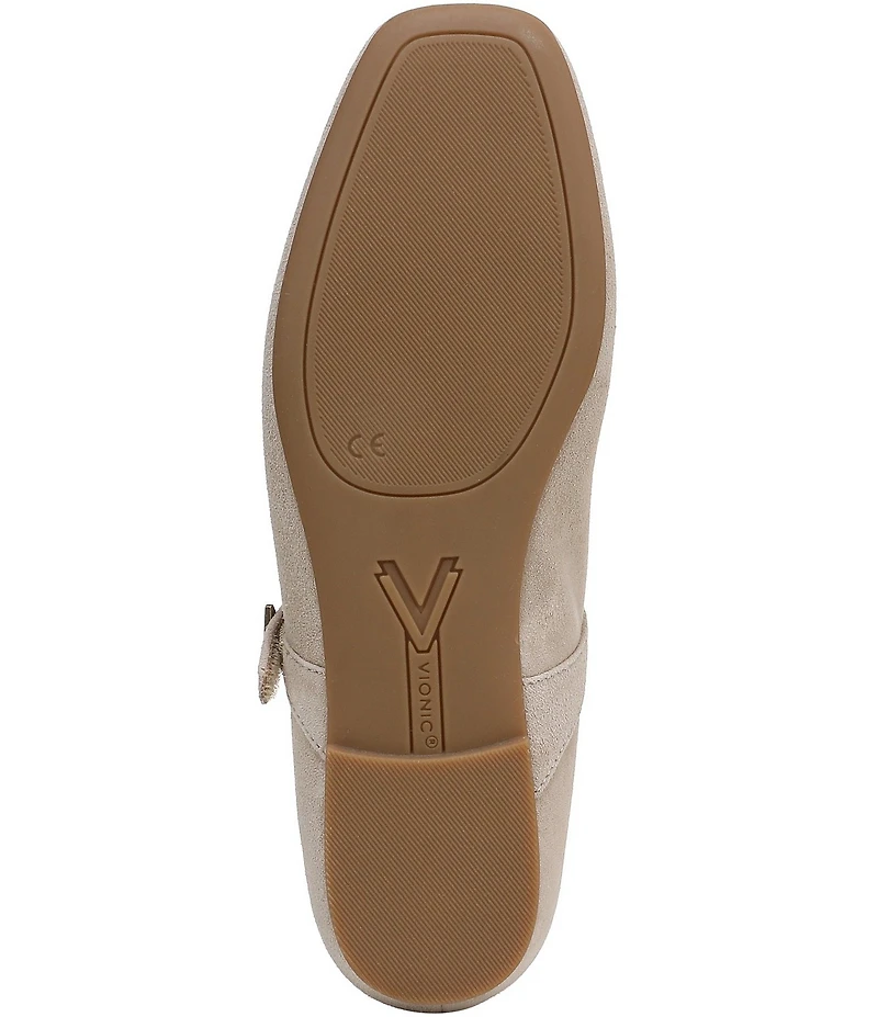 Vionic Alameda Suede Mary Jane Flats
