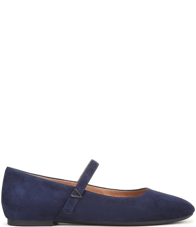 Vionic Alameda Suede Mary Jane Flats