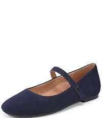 Vionic Alameda Suede Mary Jane Flats