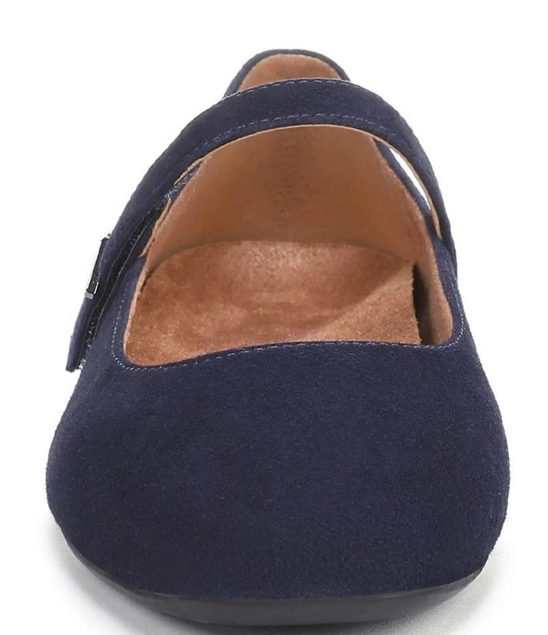 Vionic Alameda Suede Mary Jane Flats