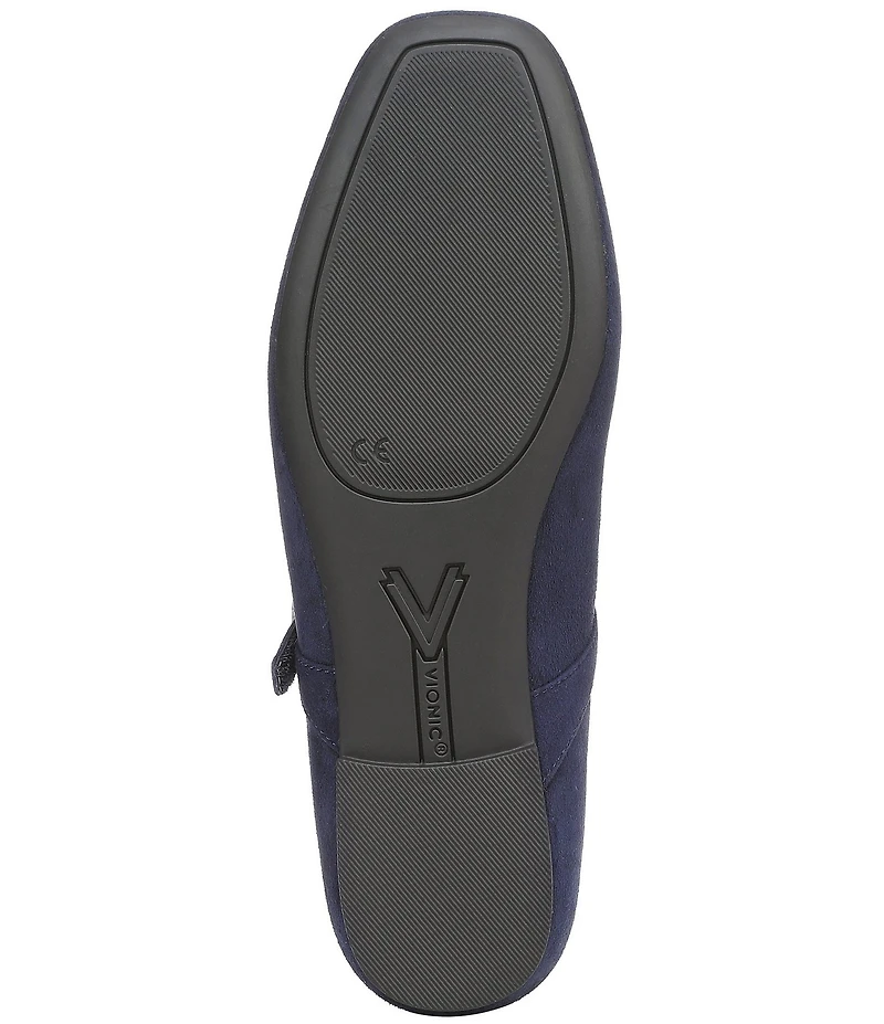 Vionic Alameda Suede Mary Jane Flats