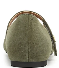 Vionic Alameda Suede Mary Jane Flats