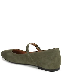 Vionic Alameda Suede Mary Jane Flats