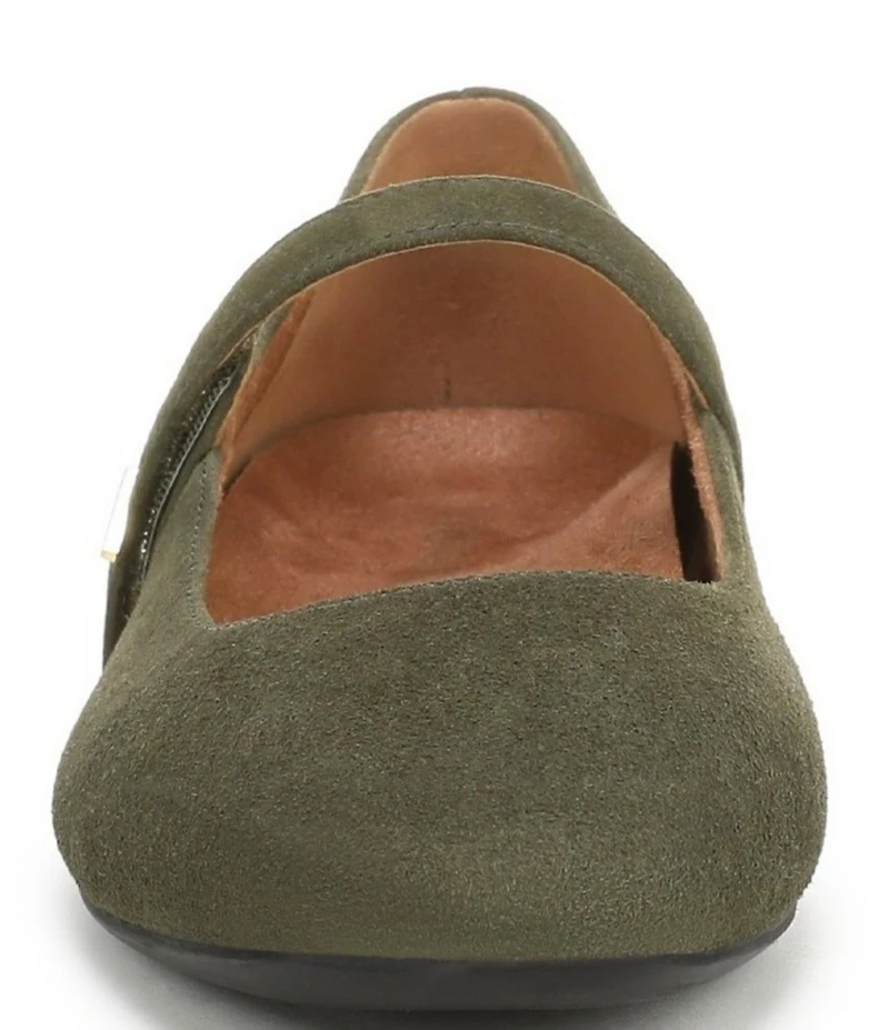 Vionic Alameda Suede Mary Jane Flats