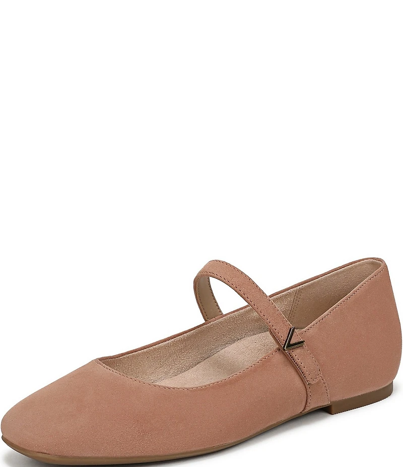 Vionic Alameda Suede Mary Jane Flats