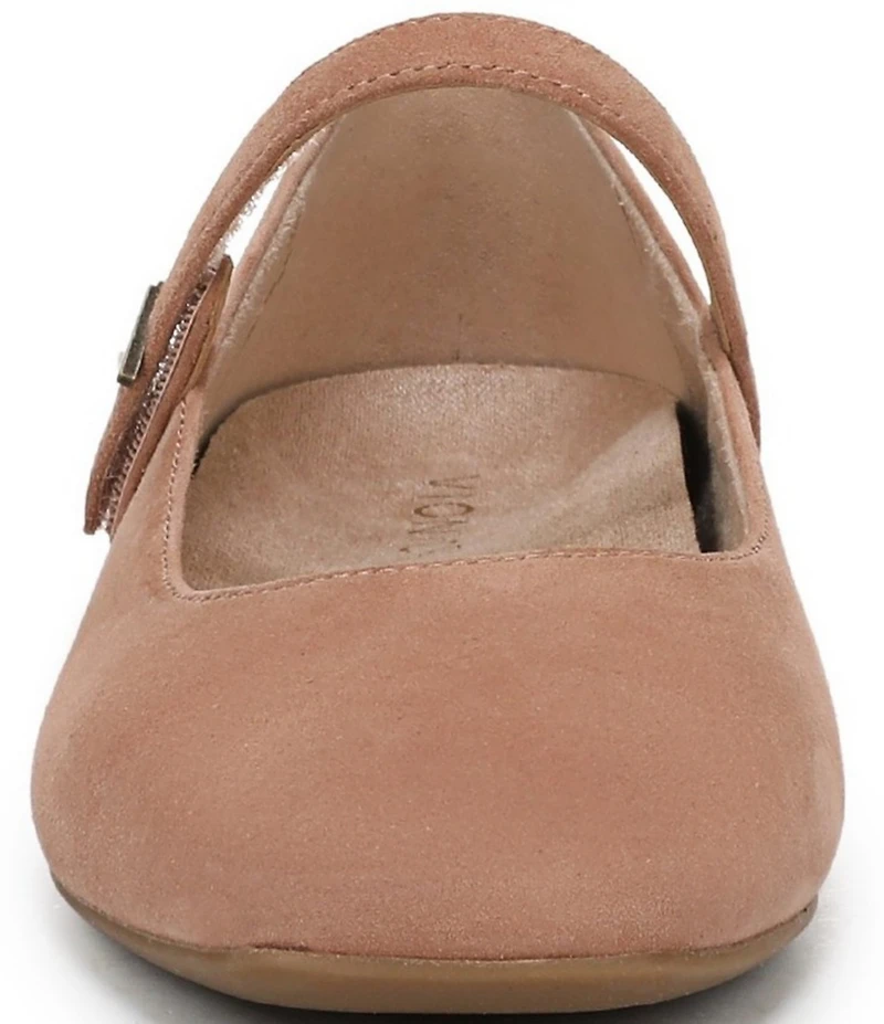 Vionic Alameda Suede Mary Jane Flats