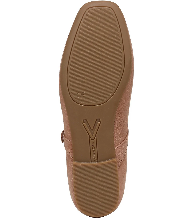 Vionic Alameda Suede Mary Jane Flats