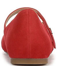 Vionic Alameda Suede Mary Jane Flats