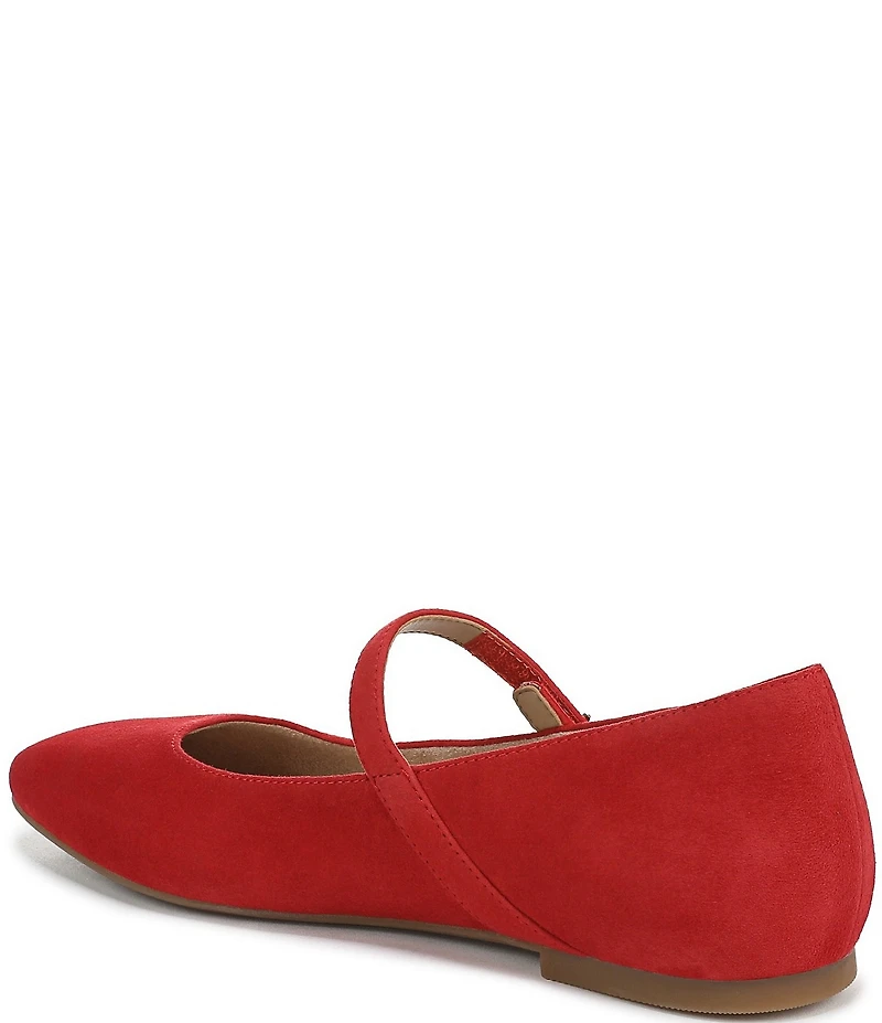 Vionic Alameda Suede Mary Jane Flats