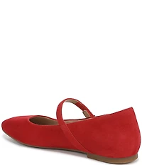 Vionic Alameda Suede Mary Jane Flats