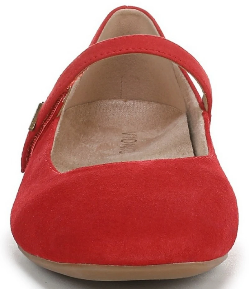 Vionic Alameda Suede Mary Jane Flats