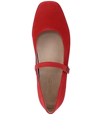 Vionic Alameda Suede Mary Jane Flats