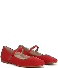 Vionic Alameda Suede Mary Jane Flats