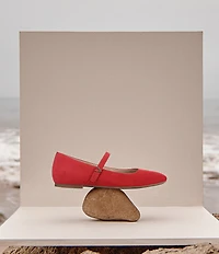 Vionic Alameda Suede Mary Jane Flats