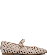 Vionic Alameda Woven Leather Mary Jane Flats