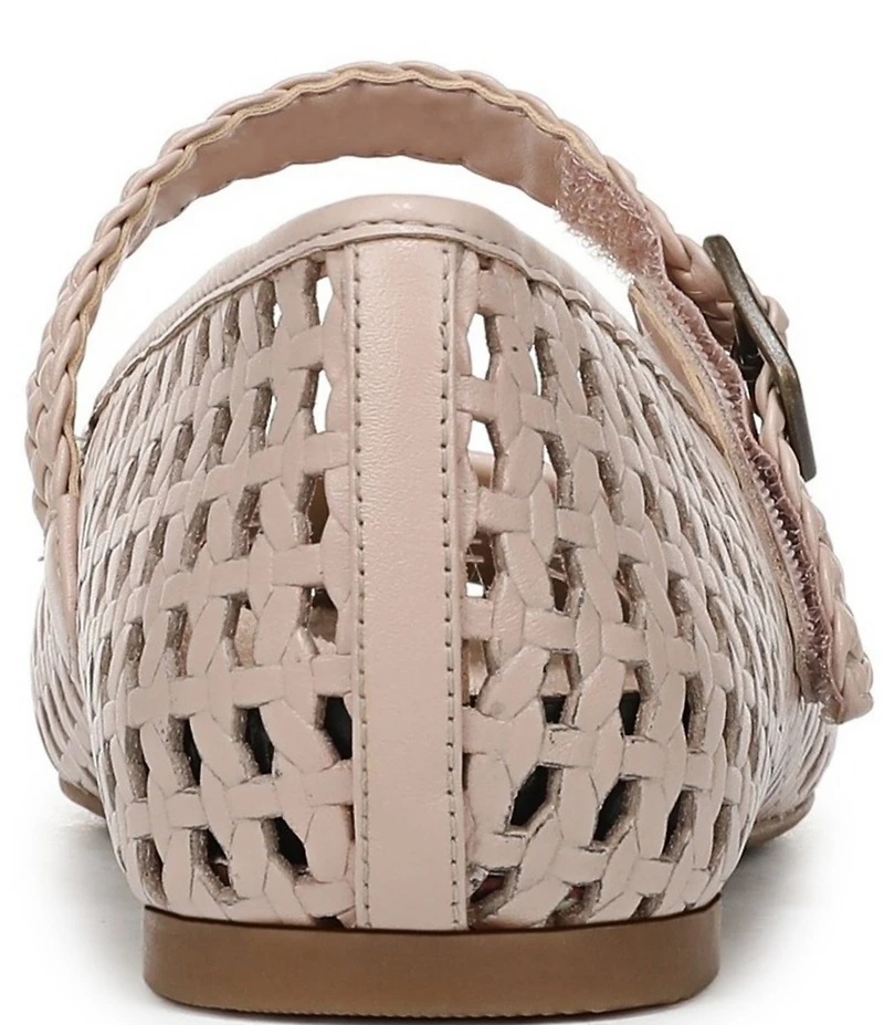 Vionic Alameda Woven Leather Mary Jane Flats