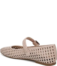 Vionic Alameda Woven Leather Mary Jane Flats
