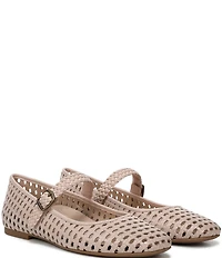 Vionic Alameda Woven Leather Mary Jane Flats