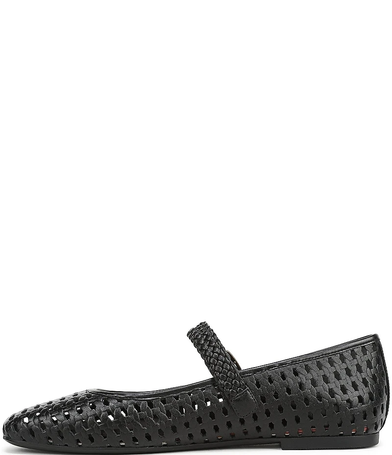 Vionic Alameda Woven Leather Mary Jane Flats