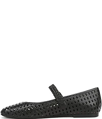Vionic Alameda Woven Leather Mary Jane Flats