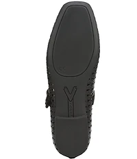 Vionic Alameda Woven Leather Mary Jane Flats