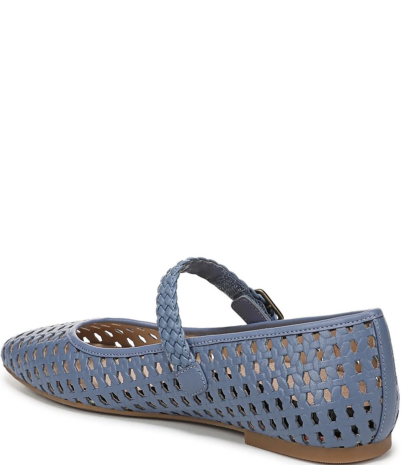 Vionic Alameda Woven Leather Mary Jane Flats