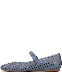 Vionic Alameda Woven Leather Mary Jane Flats