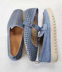 Vionic Alameda Woven Leather Mary Jane Flats