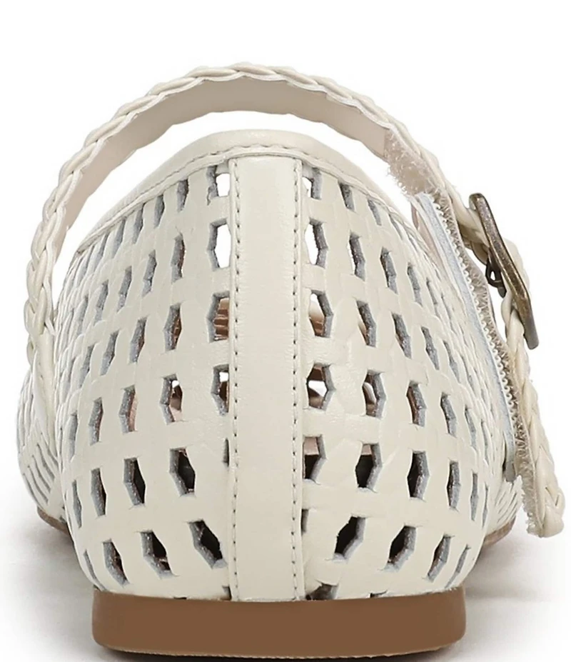 Vionic Alameda Woven Leather Mary Jane Flats