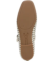 Vionic Alameda Woven Leather Mary Jane Flats