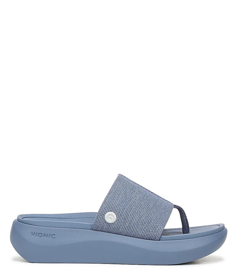 Vionic Aqua Stretch Gore Thong Sandals