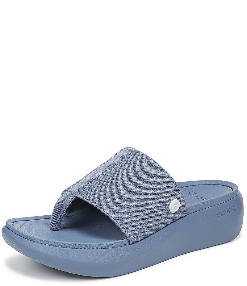 Vionic Aqua Stretch Gore Thong Sandals