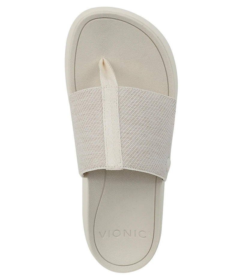 Vionic Aqua Stretch Gore Thong Sandals