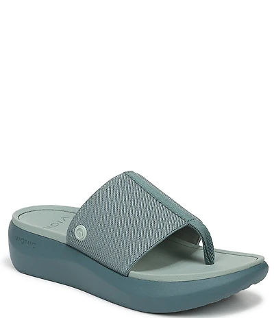 Vionic Aqua Stretch Gore Thong Sandals