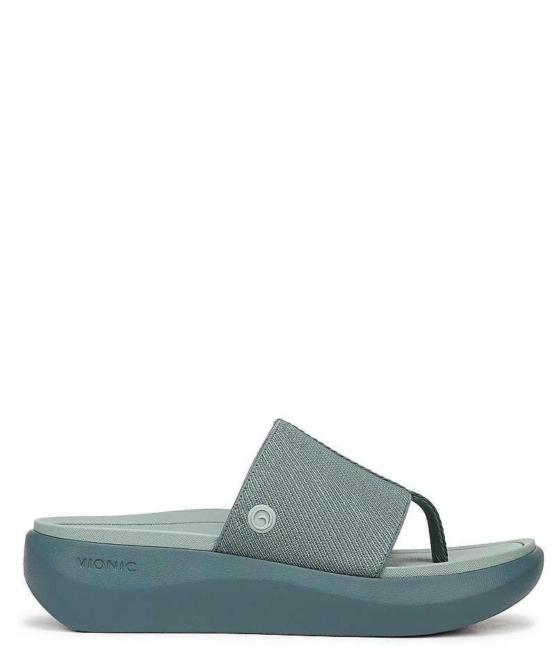 Vionic Aqua Stretch Gore Thong Sandals
