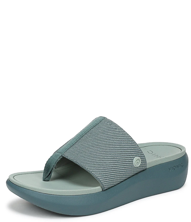 Vionic Aqua Stretch Gore Thong Sandals