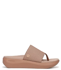 Vionic Aqua Stretch Gore Thong Sandals