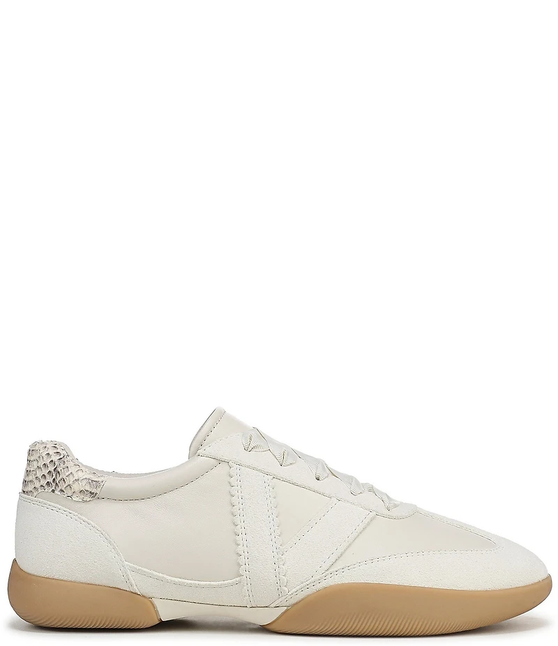 Vionic Arabelle Leather Lace Up Sneakers