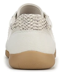 Vionic Arabelle Leather Lace Up Sneakers