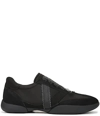 Vionic Arabelle Nylon And Leather Lace Up Sneakers