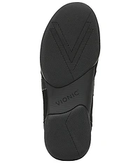 Vionic Arabelle Nylon And Leather Lace Up Sneakers