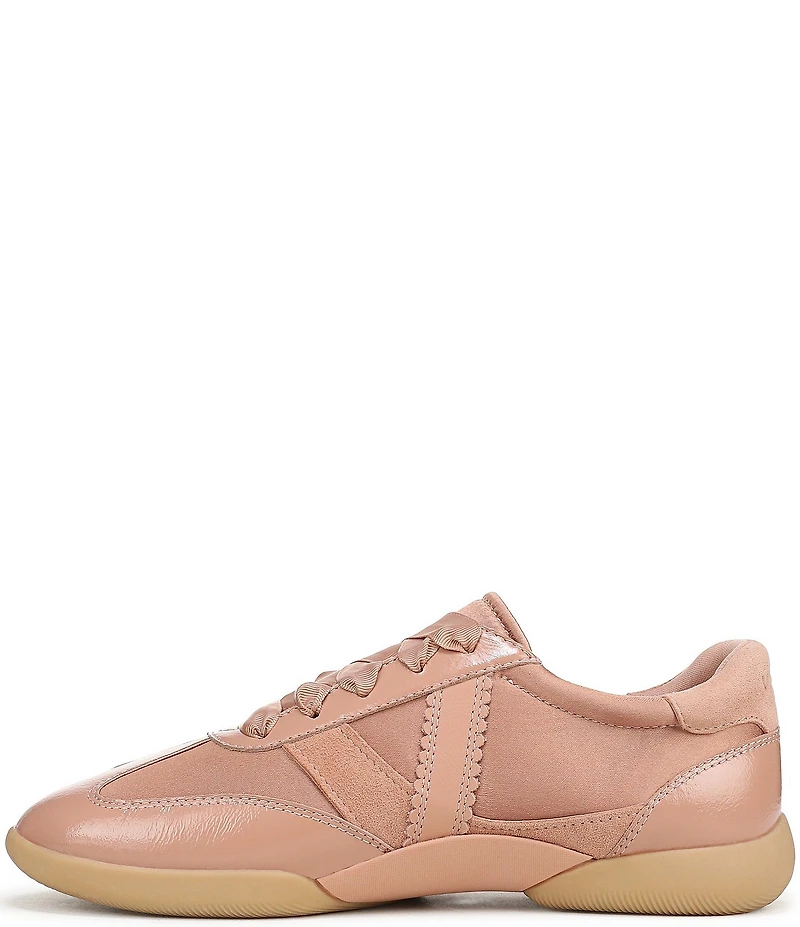 Vionic Arabelle Nylon And Leather Lace Up Sneakers