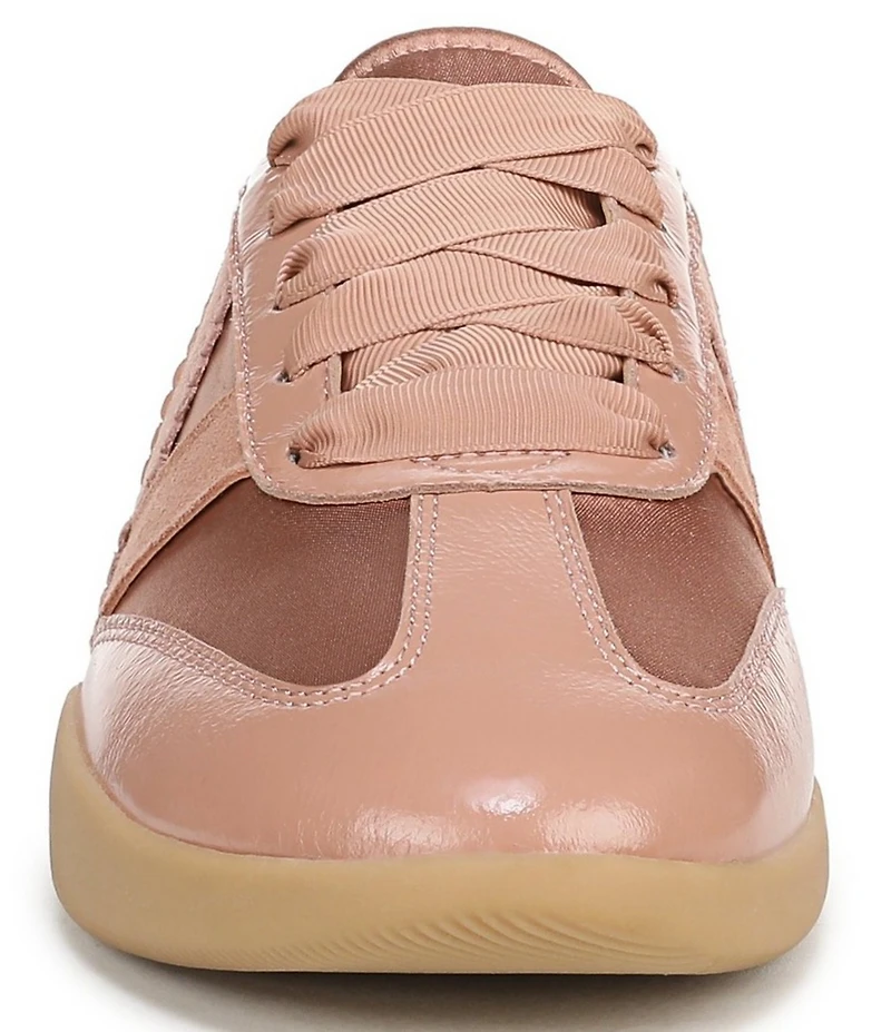 Vionic Arabelle Nylon And Leather Lace Up Sneakers