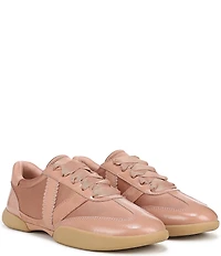 Vionic Arabelle Nylon And Leather Lace Up Sneakers