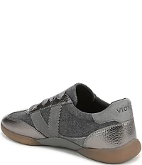 Vionic Arabelle Wool Metallic Leather Sneakers